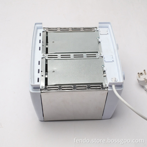 1400W 4-Slice Stainless Steel Toaster with Auto Electric Reheat Function